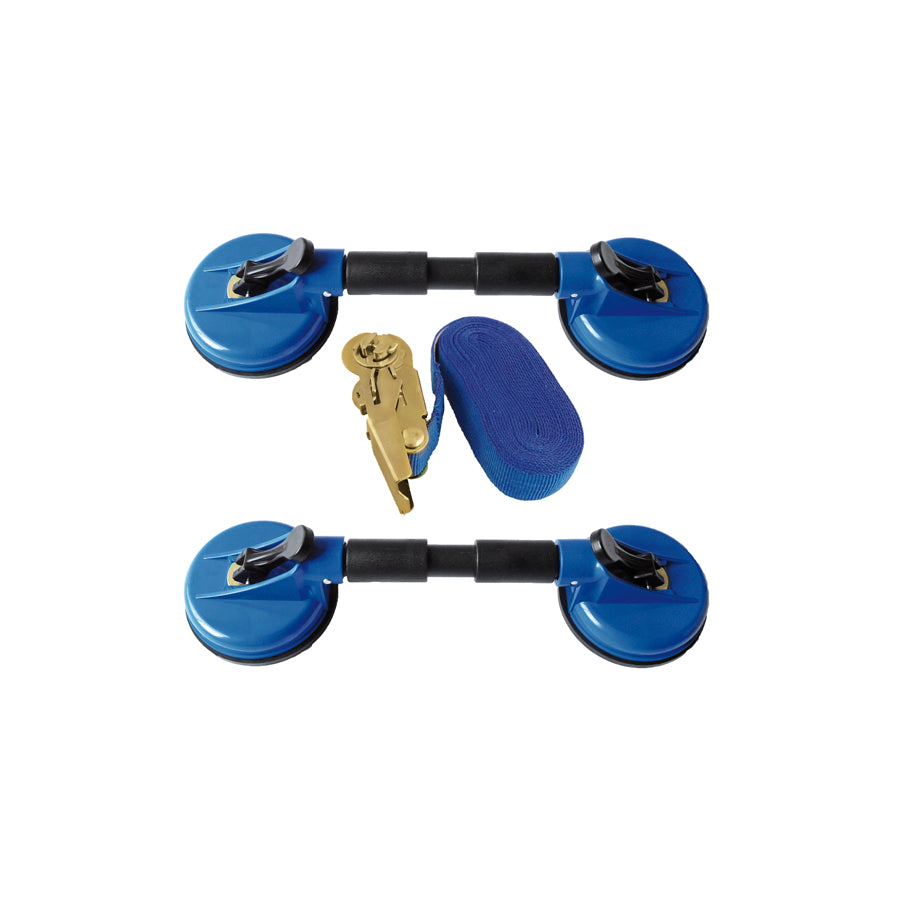 Gys 051966 Set Of 2 Windscreen Suction Cups & Strap Car Body Accessories
