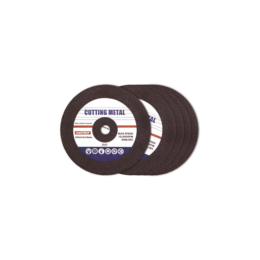 Gys 057883 5 X Ø100Mm Cutting Disks / 1.6Mm Thick For Angle Grinder Car Body Consumables