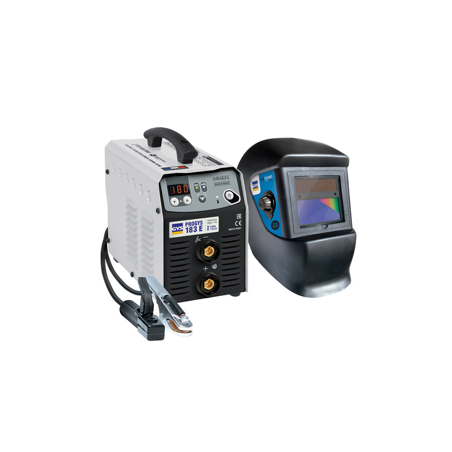Gys 064836 Bundle Progys 183E + Lcd 9/13 True Color Helmet Welding Machines And Plasma Cutters