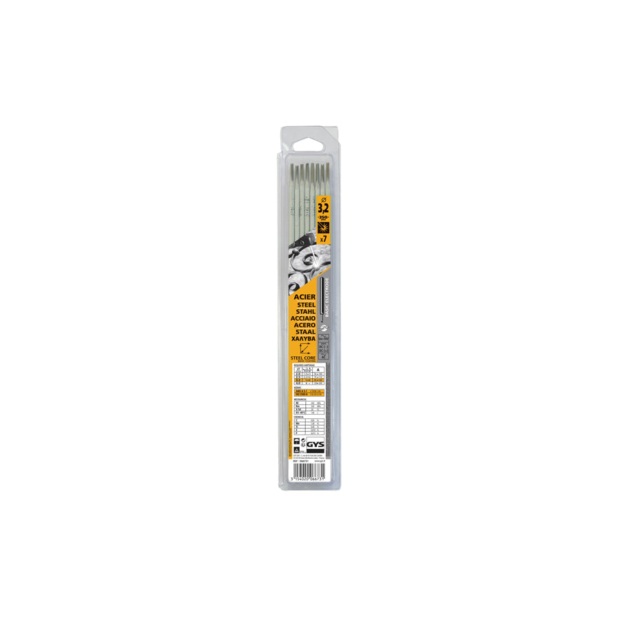 Gys 066731 7 Basic Electrodes E7018 - Ø3.2 (Blister) Welding Consumables