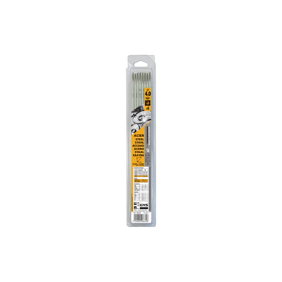 Gys 066748 6 Basic Electrodes E7018 - Ø4.0 (Blister) Welding Consumables