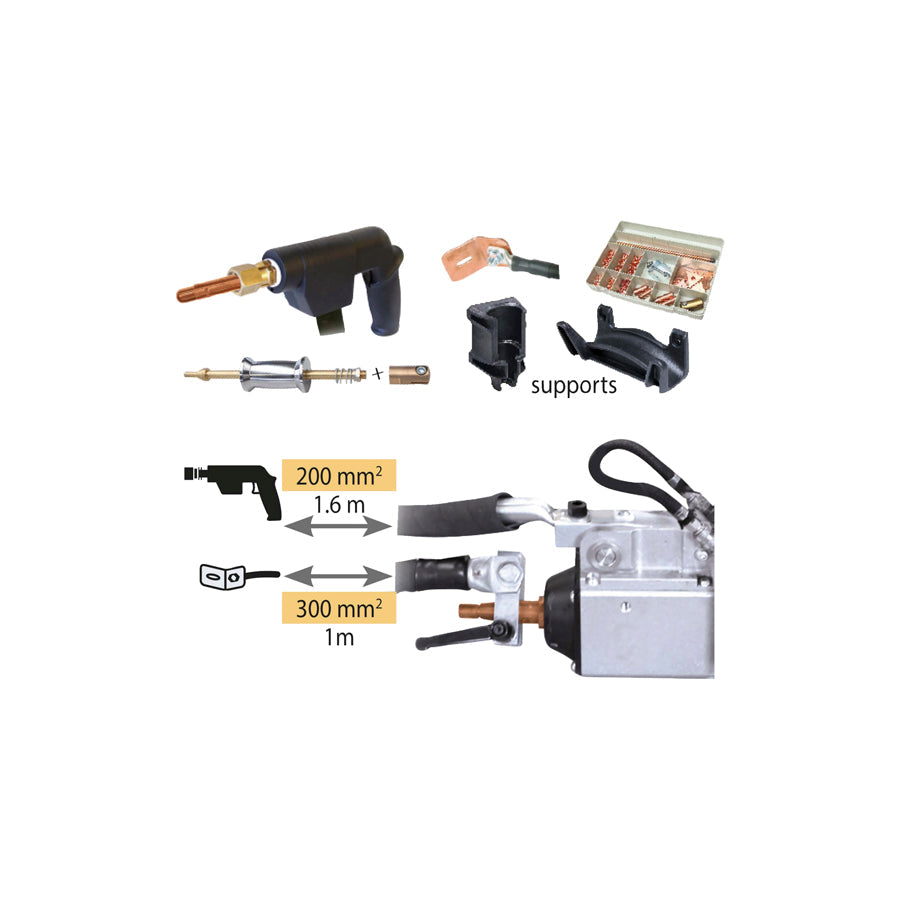 Gys 067318 Pti (Nd) Single-Point Gun Kit Car Body Accessories