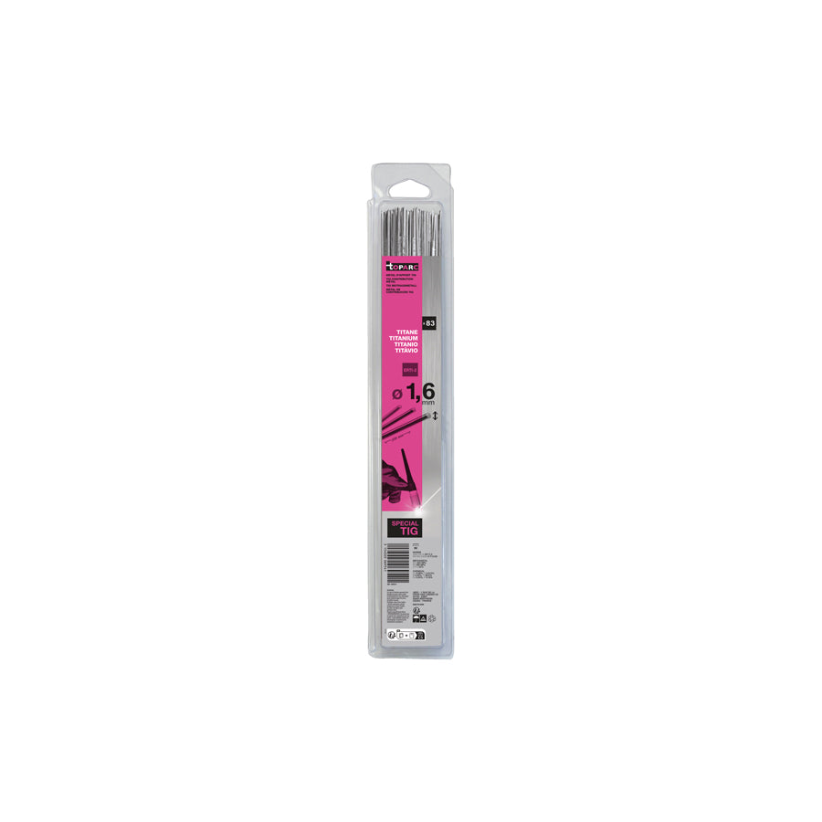 Gys 069541 83 Tig Titanium Ring T40 (Erti-2) Ø1.6 - 330Mm - Blister 0.25Kg Welding Consumables