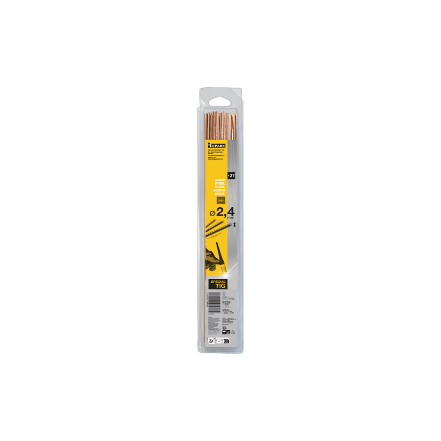 Gys 069572 27 Tig Steel Rods (Sg2) Ø2,4 - 330Mm - Blister 0,33Kg Welding Consumables