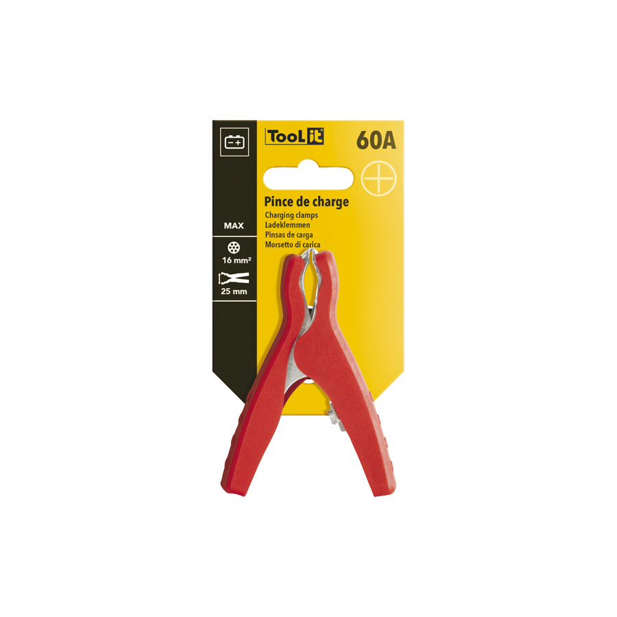 Gys 071896 Charging Clamp 60A-Xs Red - On Card Charger Accessories