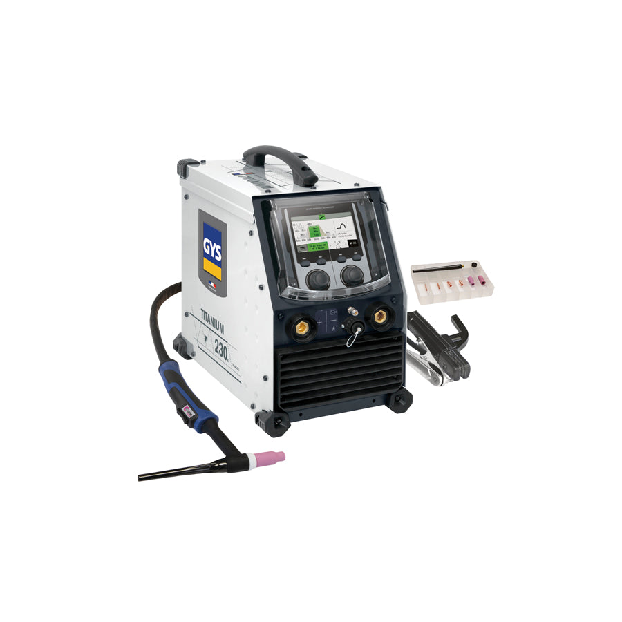Gys 075924 Titanium 230 Ac/Dc Fv - With Accessories (Sr26Db-8M) Welding Machines And Plasma Cutters