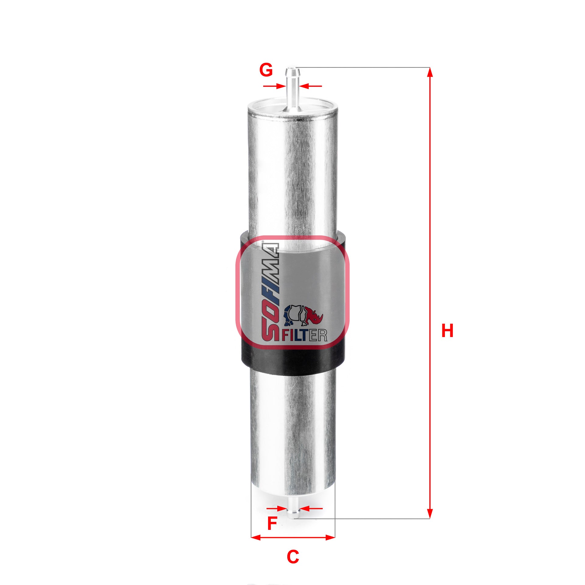 SOFIMA S1569B Fuel Filter