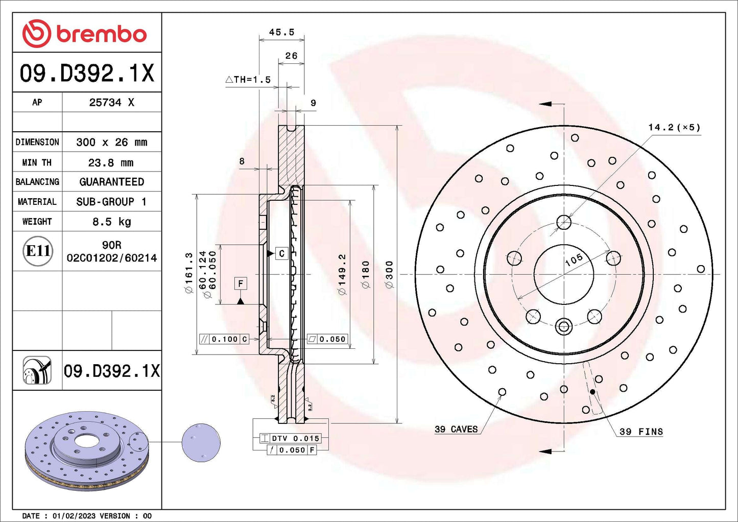 WABCO 6403179262 Disc Brake Caliper Repair Kit