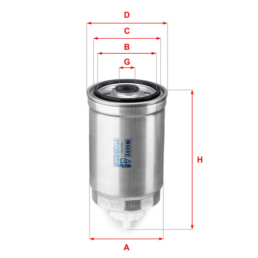 SOFIMA S6120NR Fuel Filter