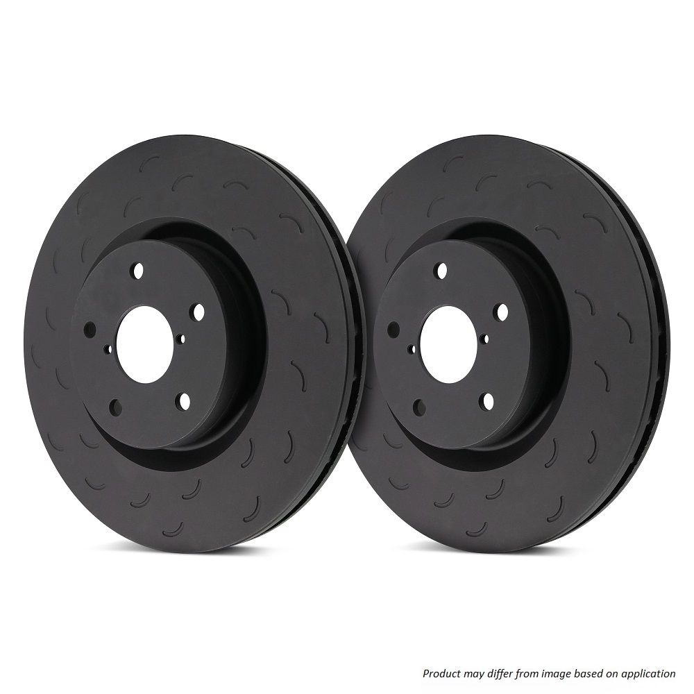 Hawk Performance HTS5019 Talon Slotted Brake Discs Rear