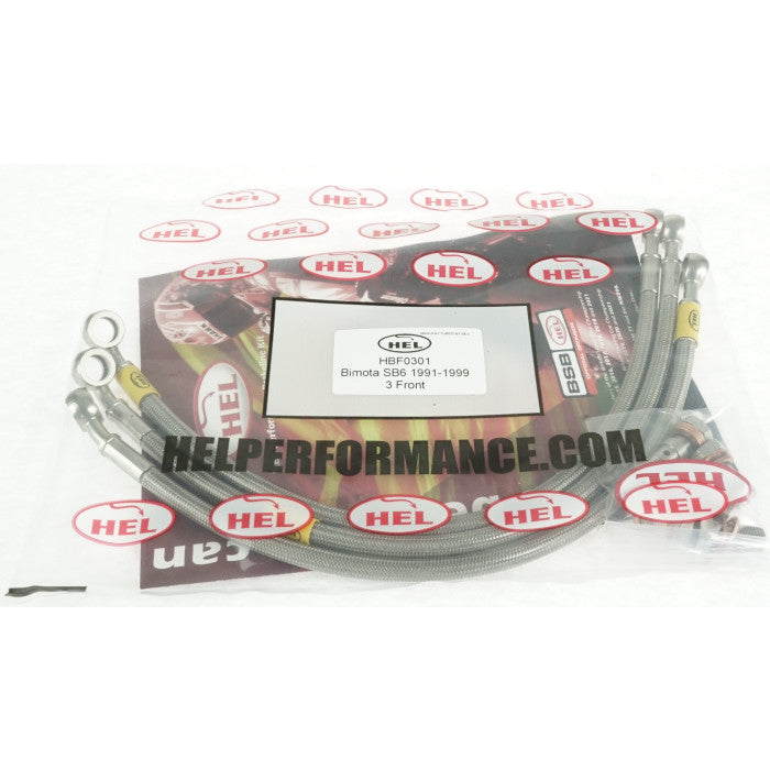 HEL Performance CL-HBF0301 OEM Replacement Braided Brake Lines