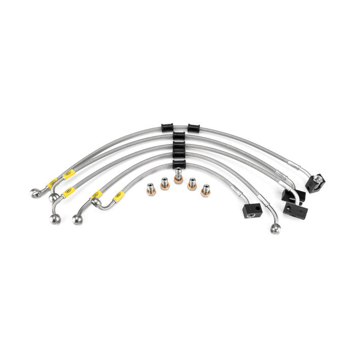 HEL Performance HBF2042 Flexible ABS Replacement Brake Lines Stainless Steel Braided