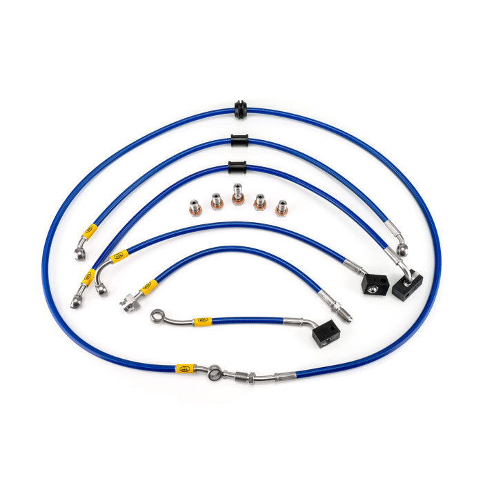 HEL Performance HBF7029 Flexible ABS Replacement Brake Lines Stainless Steel Braided