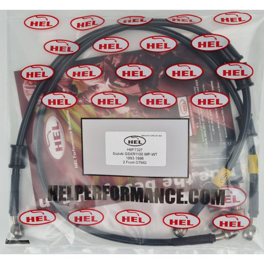 HEL Performance CL-HBF7327-FRONT Over The Mudguard Braided Brake Lines