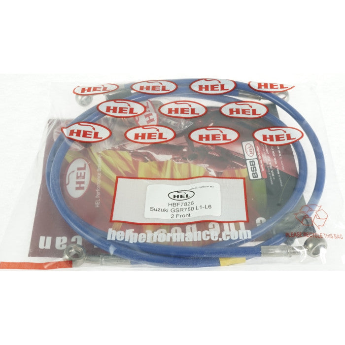 HEL Performance CL-HBF7826 Full Length Race Braided Brake Lines