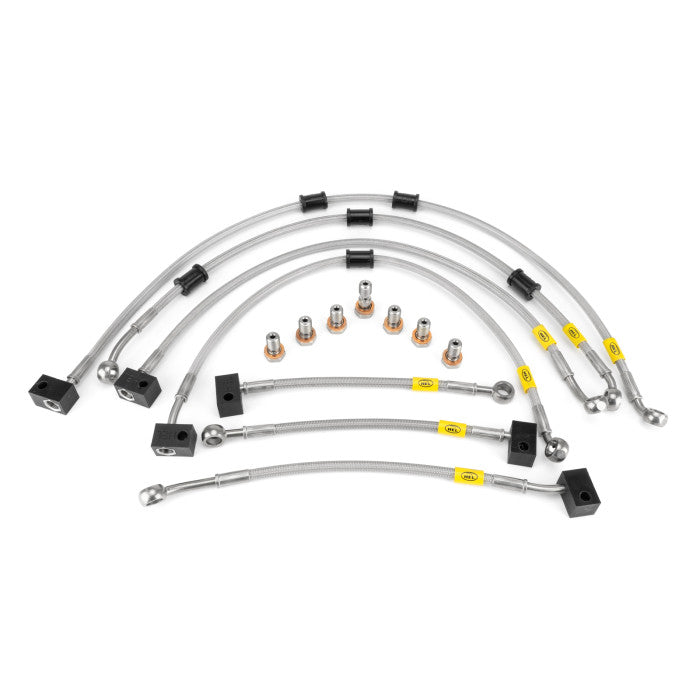 HEL Performance HBF9035 Flexible ABS Replacement Brake Lines Stainless Steel Braided