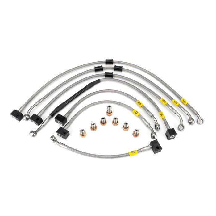 HEL Performance HBF9900 Flexible ABS Replacement Brake Lines Stainless Steel Braided