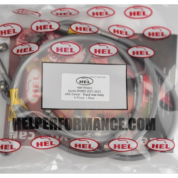HEL Performance CL-HBK0003 ABS Delete 'H' Layout Brake Lines Stainless Steel Braided