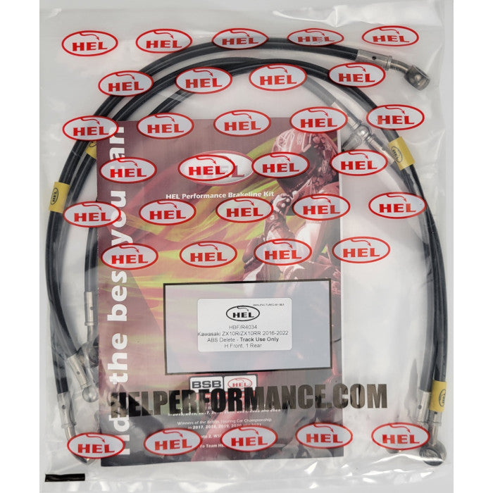 HEL Performance CL-HBK4034 Stainless Steel Braided Brake Lines (ABS Delete 'H' Layout)