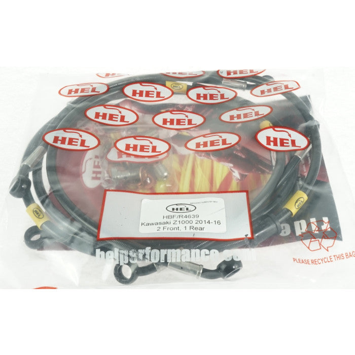 HEL Performance CL-HBF4639 Full Length Race Braided Brake Lines