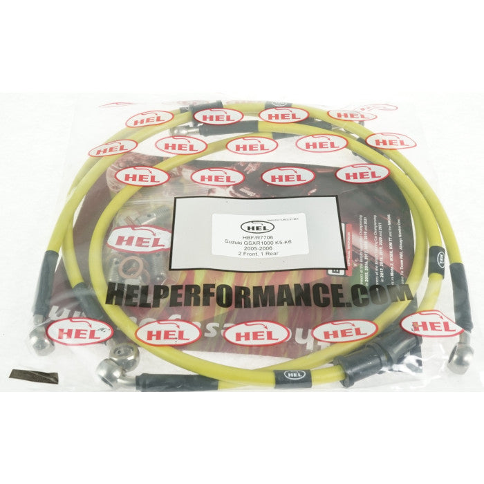 HEL Performance CL-HBK7706 Over The Mudguard Braided Brake Lines