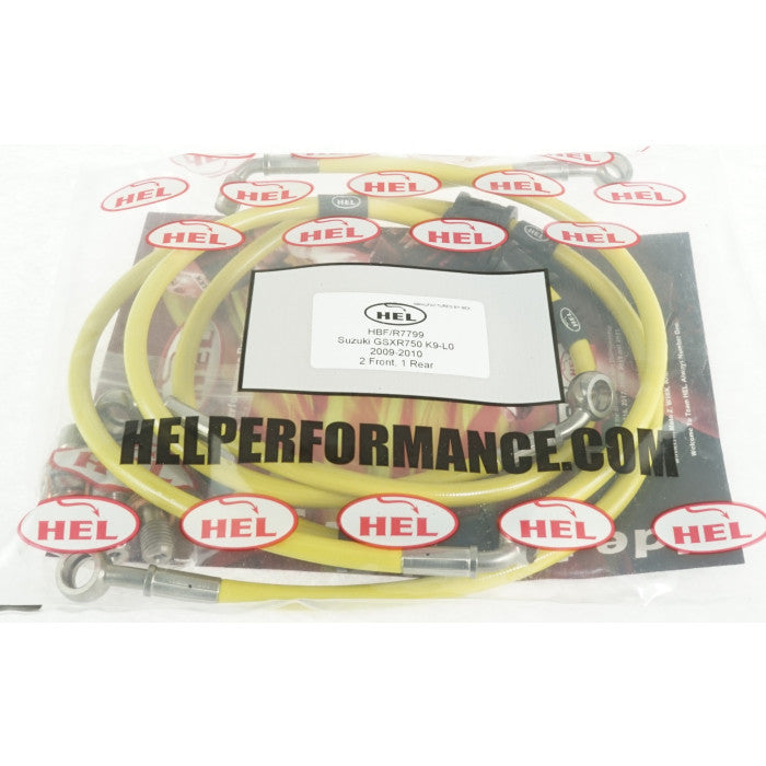 HEL Performance CL-HBK7799 Full Length Race Braided Brake Lines