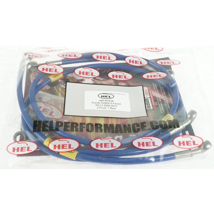 HEL Performance CL-HBK7838 Full Length Race Braided Brake Lines