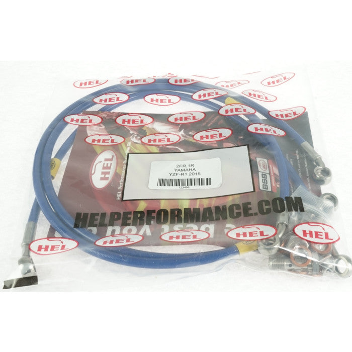 HEL Performance CL-HBK9049 ABS Delete (Track Only) Full Length Race Braided Brake Lines