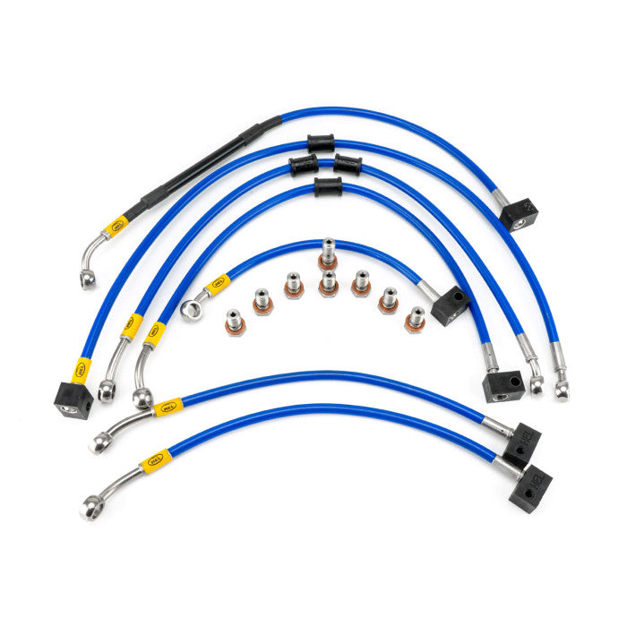 HEL Performance HBF9777 Flexible ABS Replacement Brake Lines Stainless Steel Braided