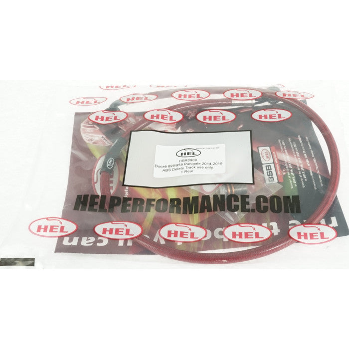 HEL Performance CL-HBR0909 ABS Delete (Track Only) Full Length Race Braided Brake Lines