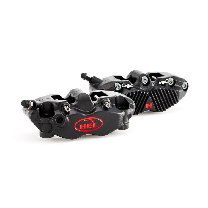 HEL Performance HC2-108-32-32-FB V2 108mm Solid Billet 4 Piston Front Radial Brake Calipers with Finned Back