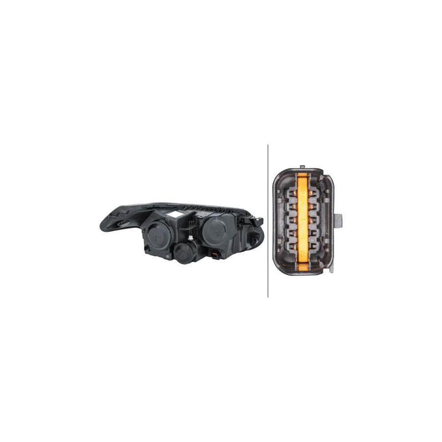 Hella 1EG 009 767-011 Headlight For Citroen C3 Picasso