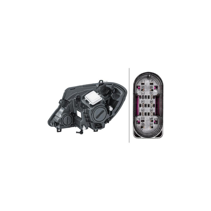 Hella 1EJ 011 030-321 Headlight Suitable For Mercedes-Benz Sprinter