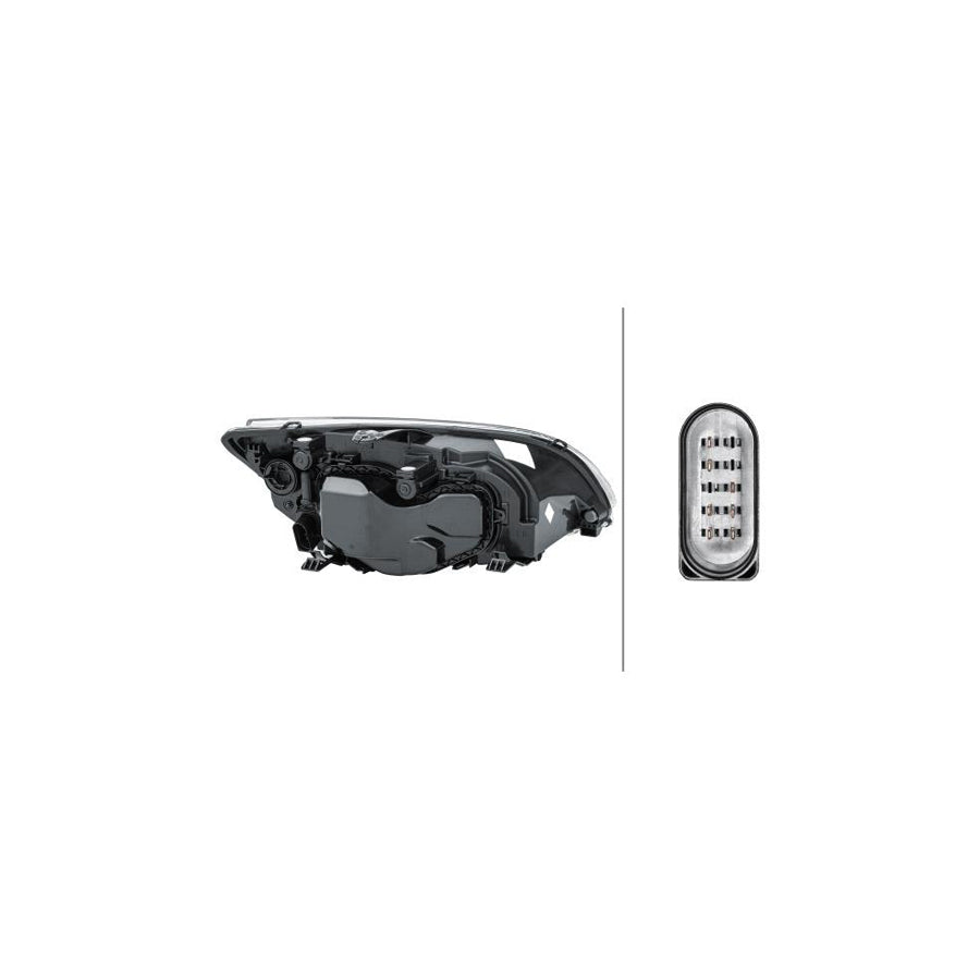 Hella 1EL 010 201-011 Headlight For Ford Focus