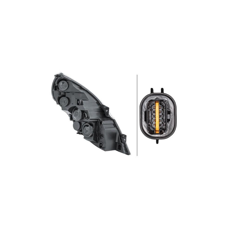 Hella 1ER 010 117-091 Headlight