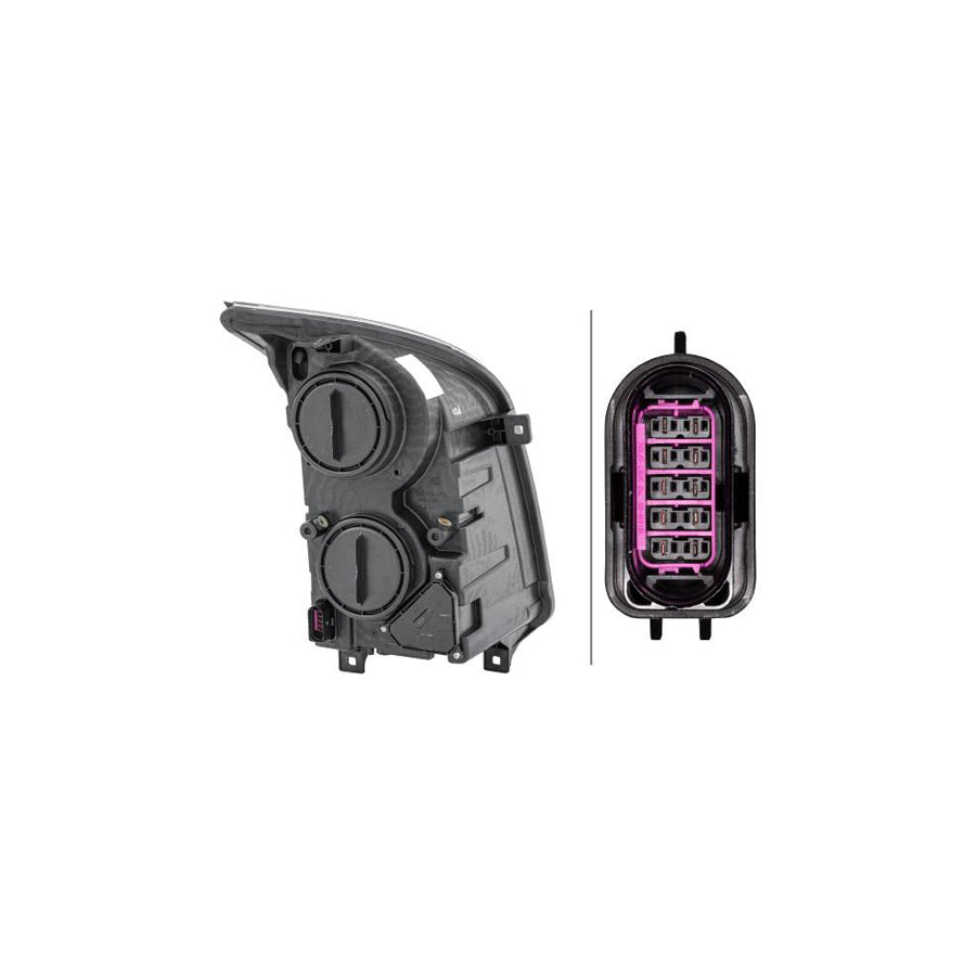 Hella 1ER 011 592-051 Headlight For VW Crafter