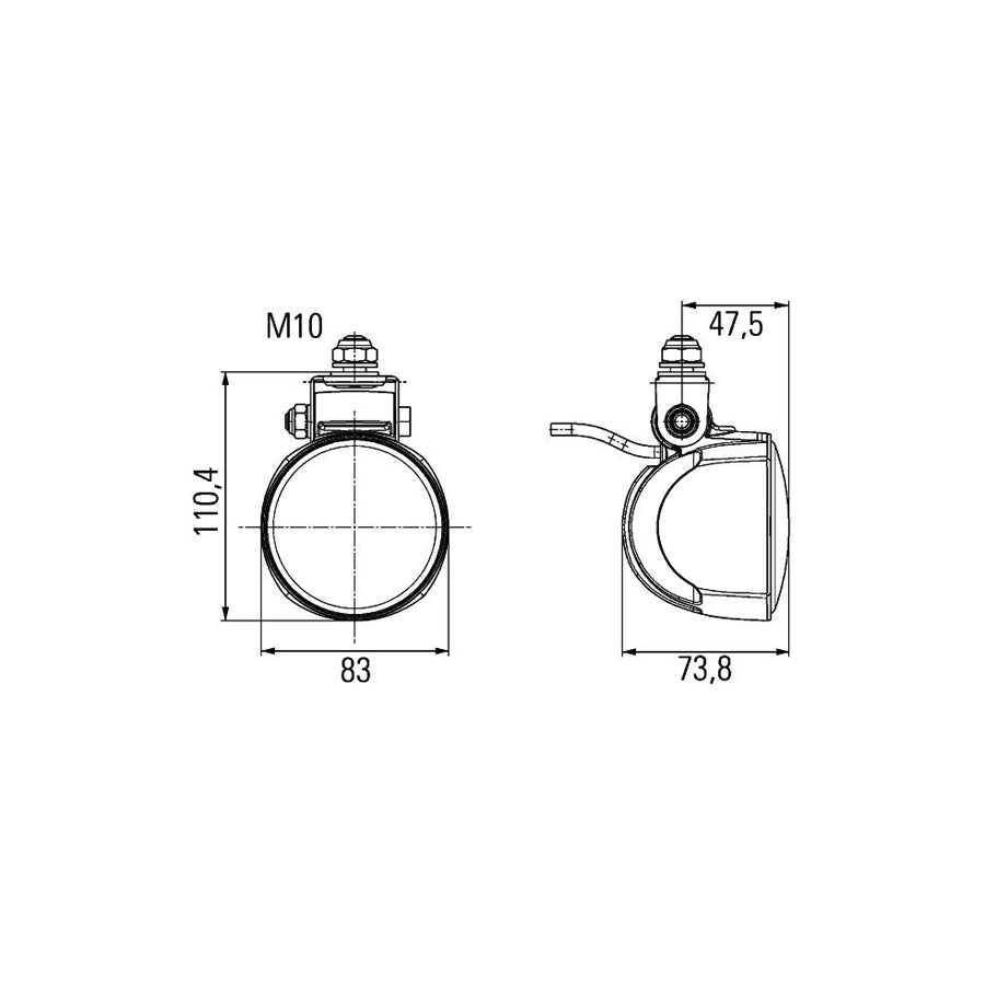 Hella 1G0 996 176-741 Worklight