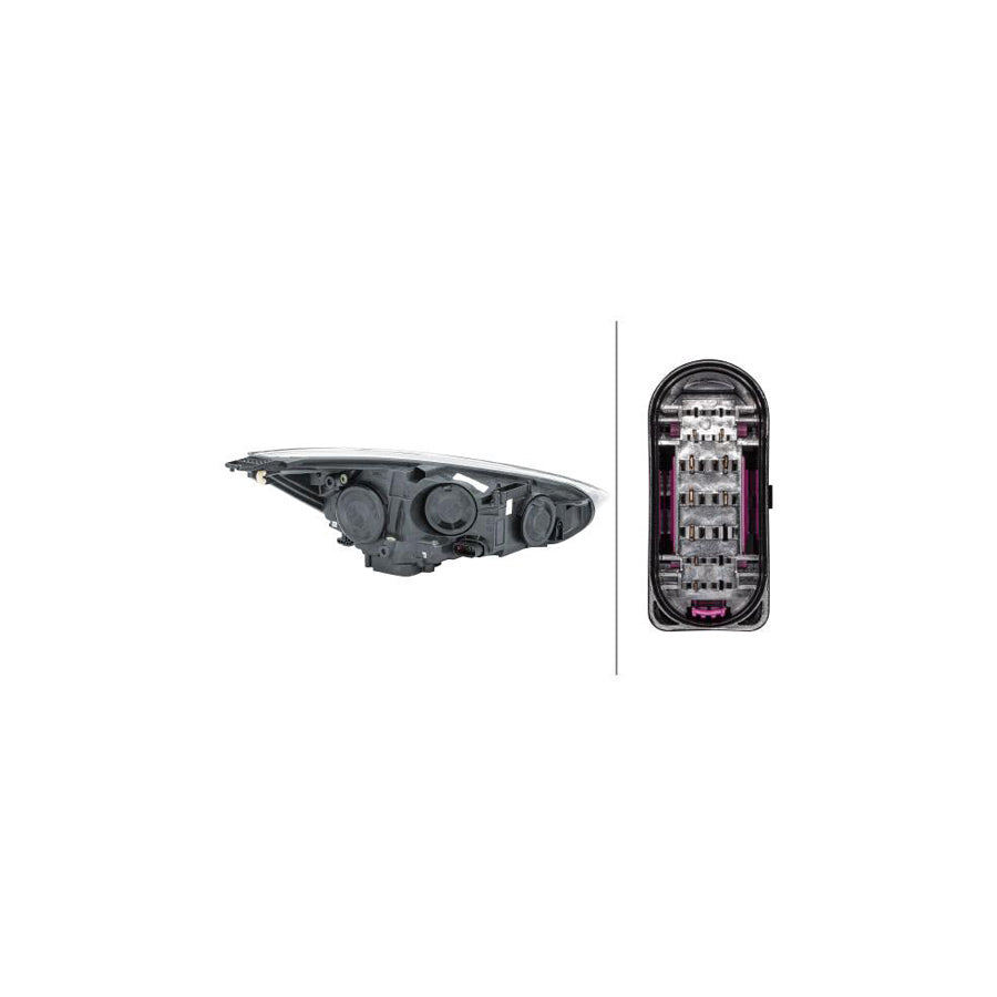 Hella 1LE 354 827-031 Headlight For Ford Focus