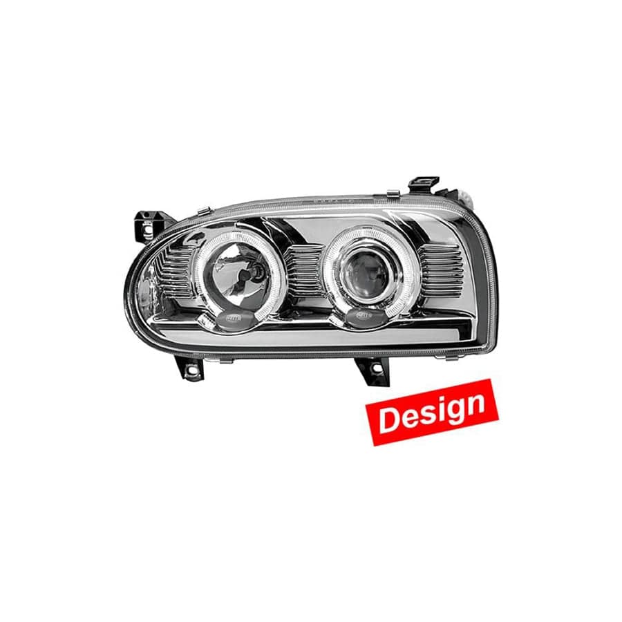 Hella 1LL 009 213-041 Headlight For VW Golf