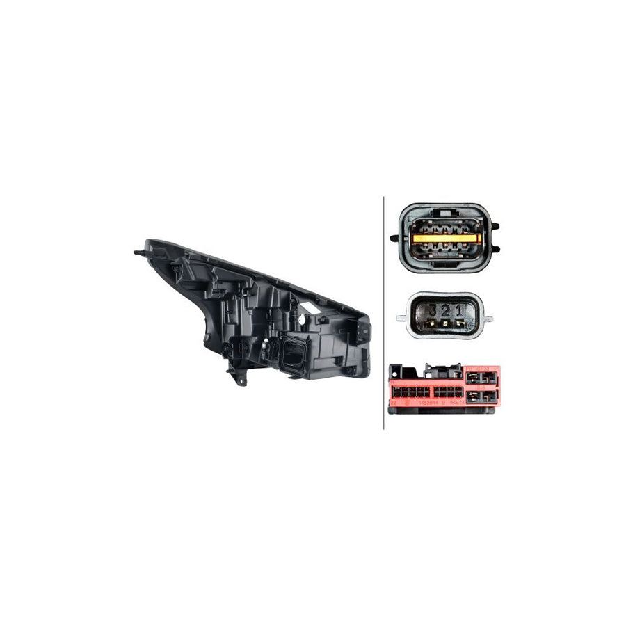 Hella 1LX 014 031-111 Headlight
