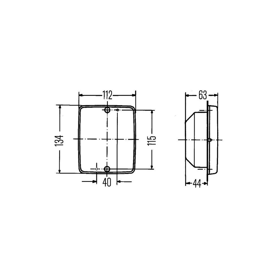 Hella 2BA 003 236-321 Indicator