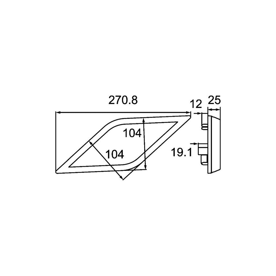 Hella 2BA 013 331-361 Indicator