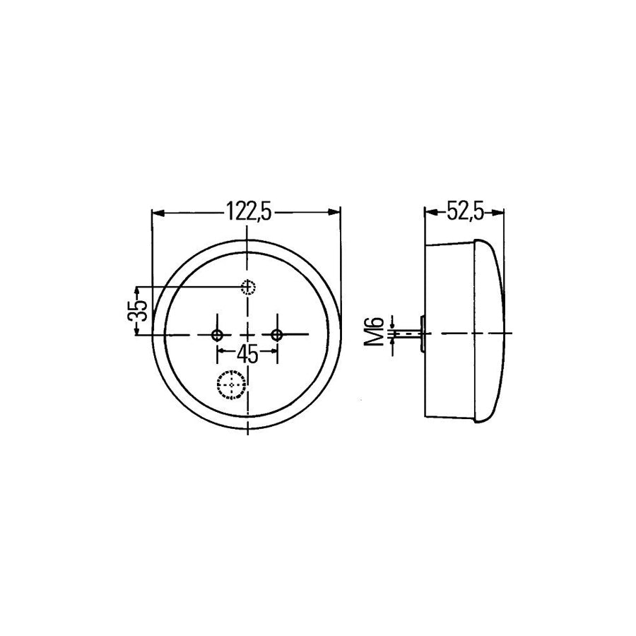 Hella 2NR 344 169-441 Combination Rearlight