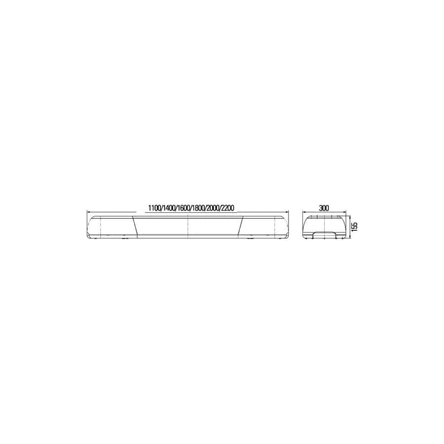 Hella 2RL 009 279-801 Signal System, Emergency Vehicle