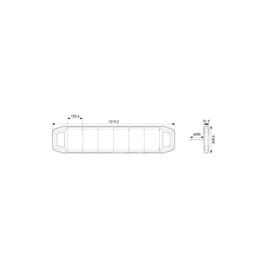 Hella 2RL 014 607-011 Signal System, Emergency Vehicle
