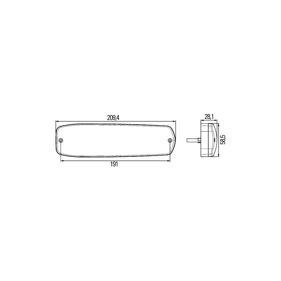 Hella 2SD 343 910-001 Combination Rearlight