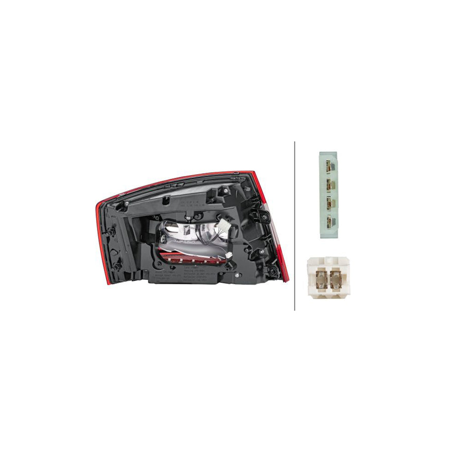 Hella 2SK 012 881-061 Rear Light For Skoda Octavia III Hatchback (5E3, NL3, NR3)