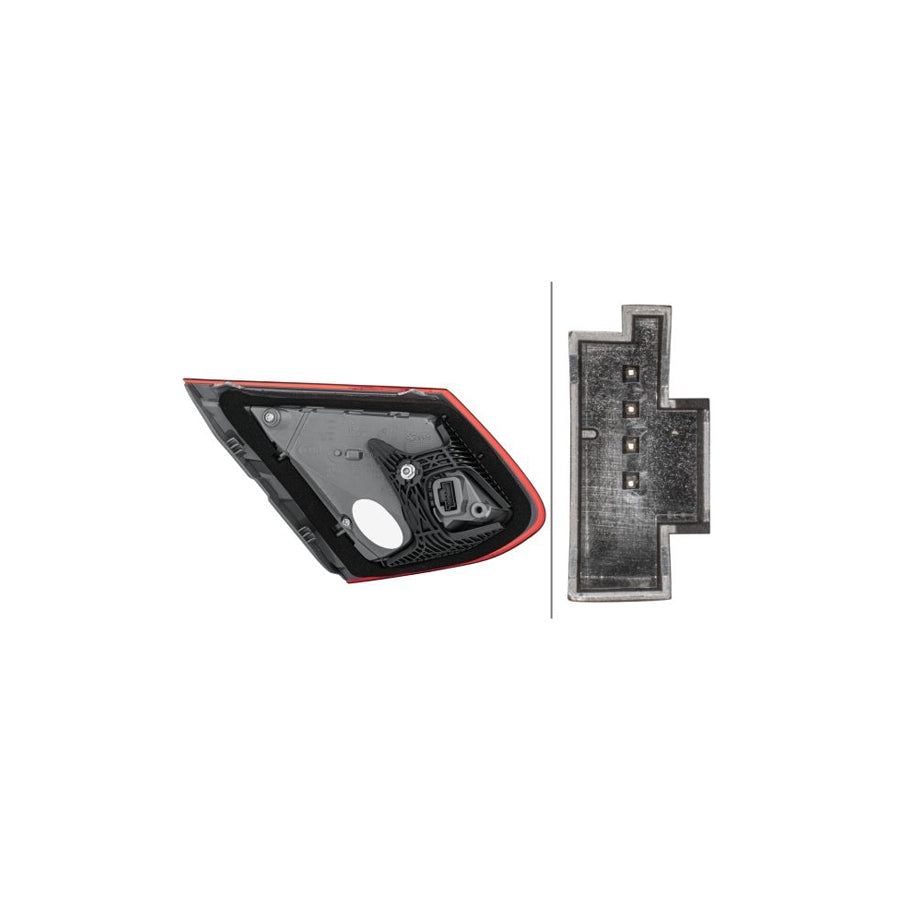 Hella 2TZ 011 787-261 Rear Light Suitable For Mercedes-Benz C-Class
