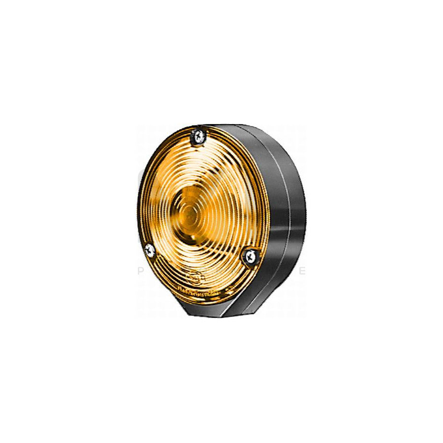HELLA 2XD 003 022-061 Warning light Halogen, Lamp Type: P21W, Yellow