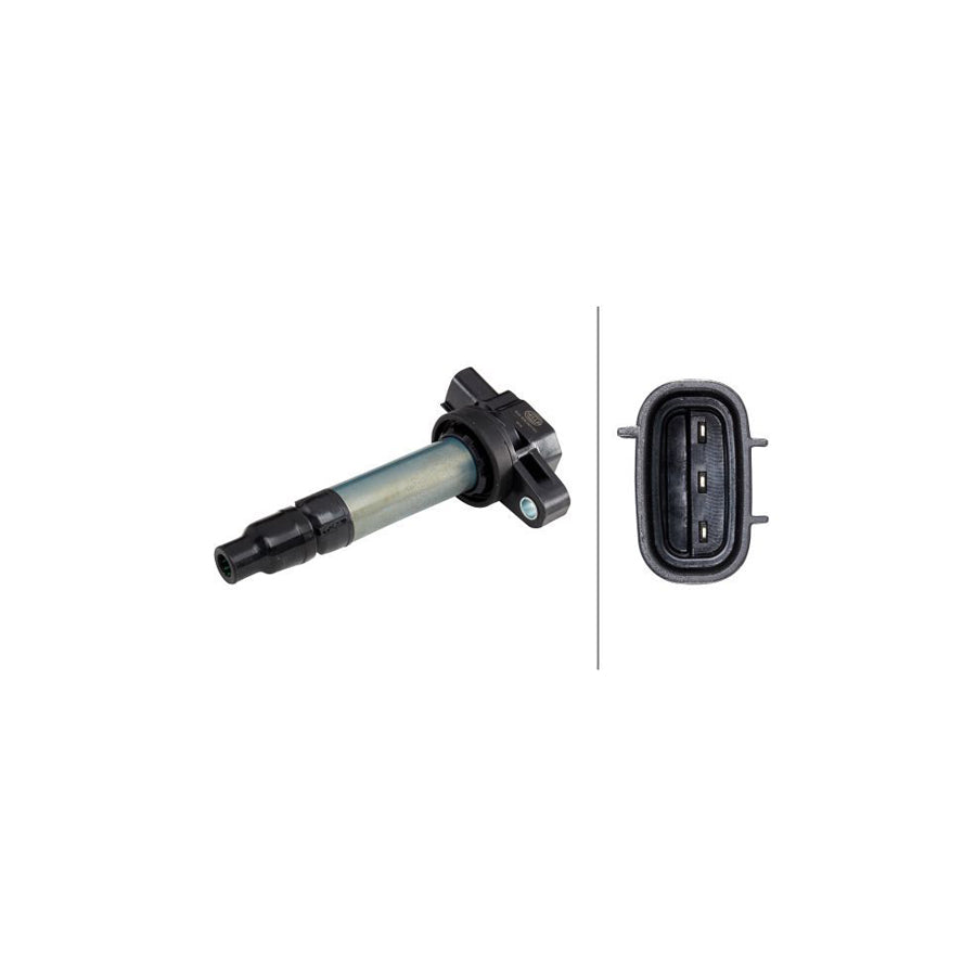 Hella 5DA 358 057-731 Ignition Coil For